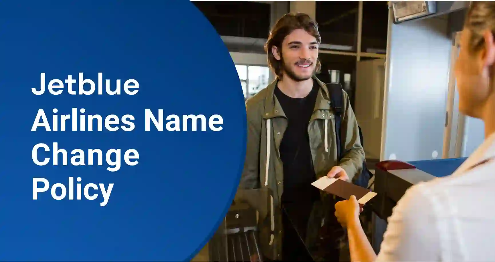 JetBlue flight name change desk